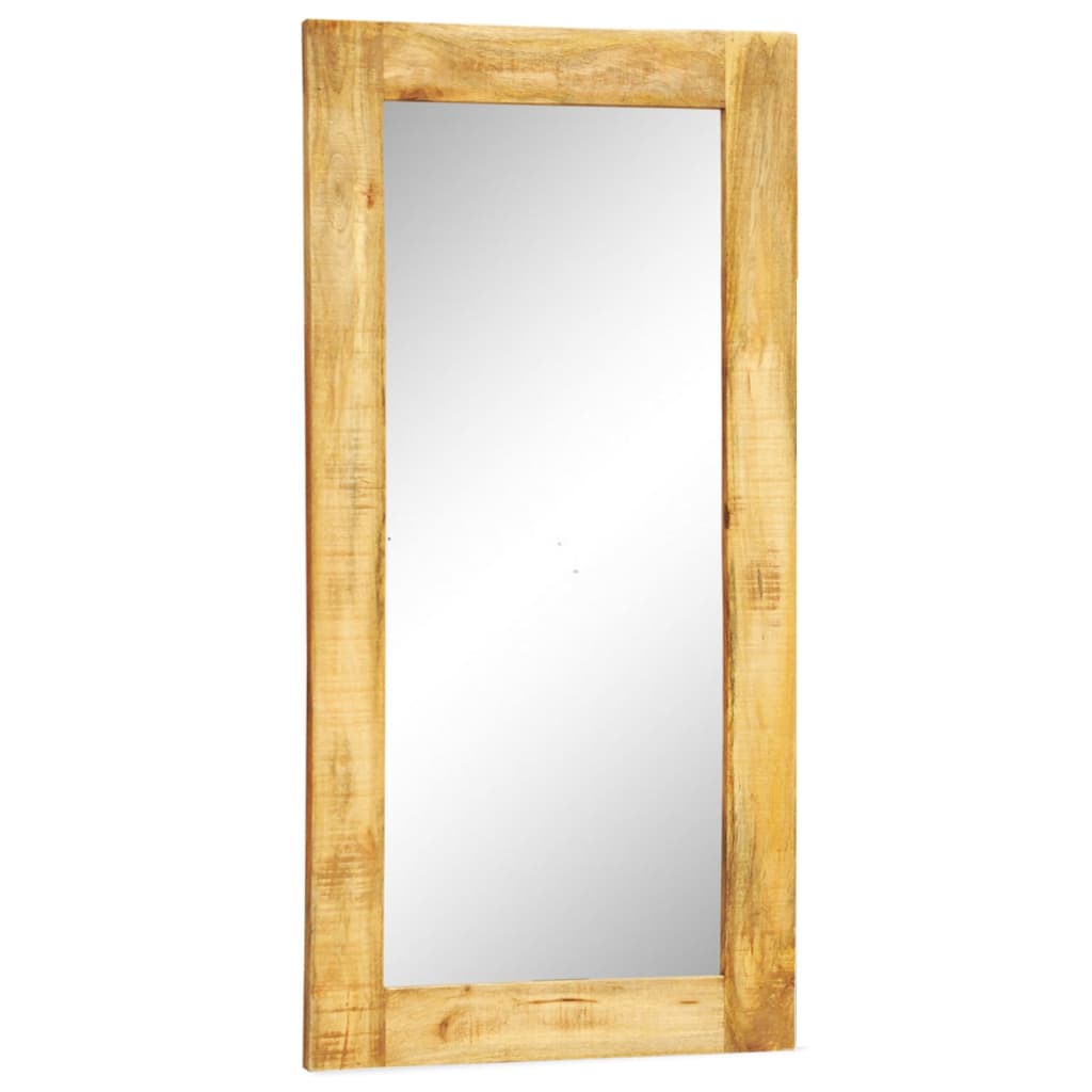 vidaXL Wall Mirror with Solid Wood Frame 120x60 cm