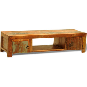 vidaXL TV Cabinet with 2 Doors Reclaimed Wood Vintage