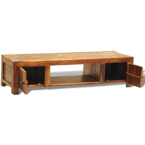 vidaXL TV Cabinet with 2 Doors Reclaimed Wood Vintage