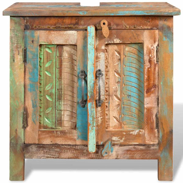 Bathroom Vanity with Mirror Solid Wood