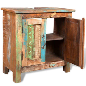 Bathroom Vanity with Mirror Solid Wood