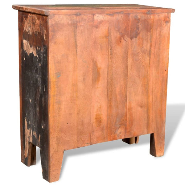 vidaXL 4-Drawer Reclaimed Wood Chest of Drawers
