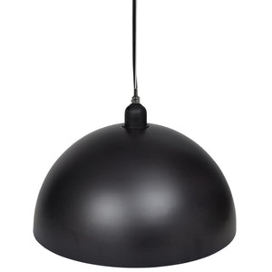 vidaXL Ceiling Lamp 2 pcs. Height-Adjustable Hemispherical Black