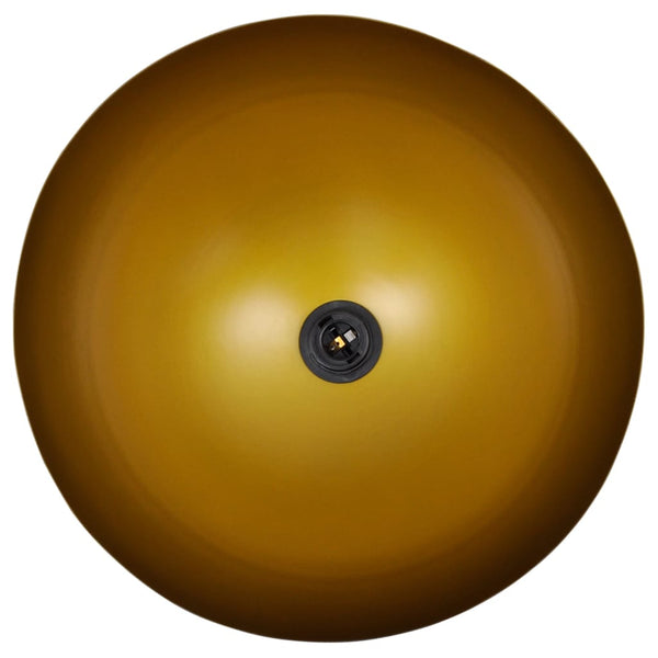 vidaXL Ceiling Lamp 2 pcs. Height-Adjustable Hemispherical Black
