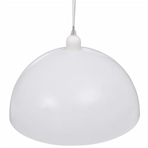 vidaXL Ceiling Lamp 2 pcs. Height-Adjustable Hemispherical White