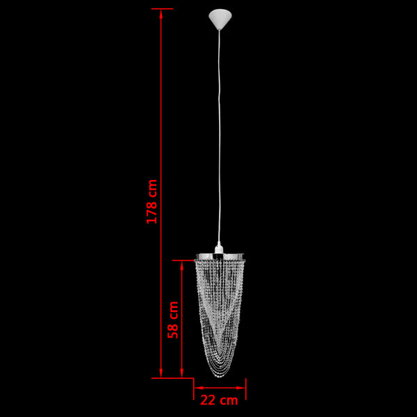 Chandelier 22x58 cm