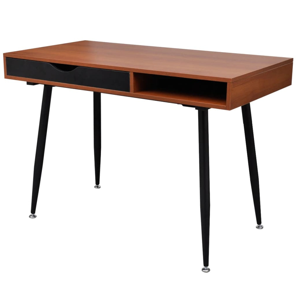 Desk Computer Desk Office Desk Workstation brown