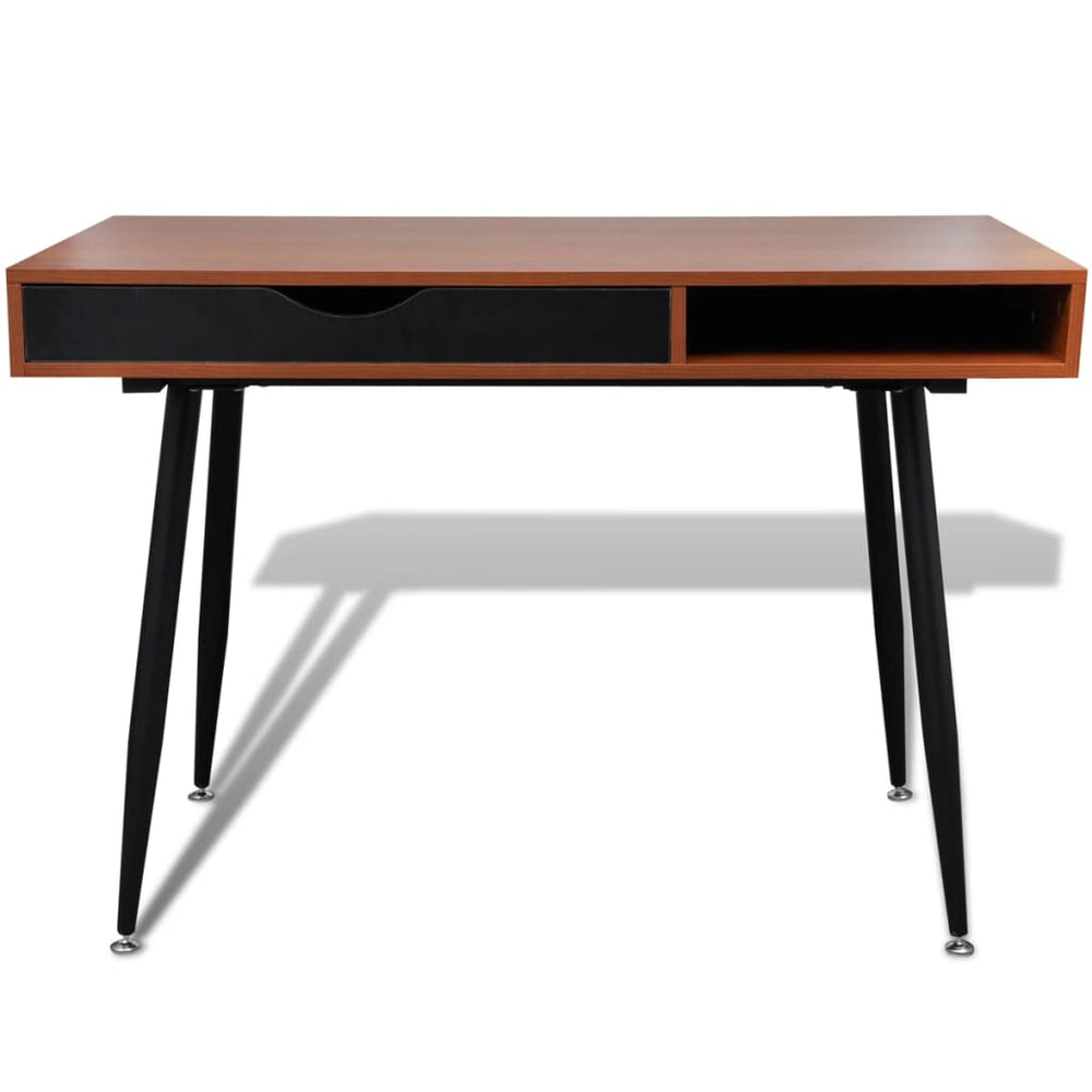 Desk Computer Desk Office Desk Workstation brown