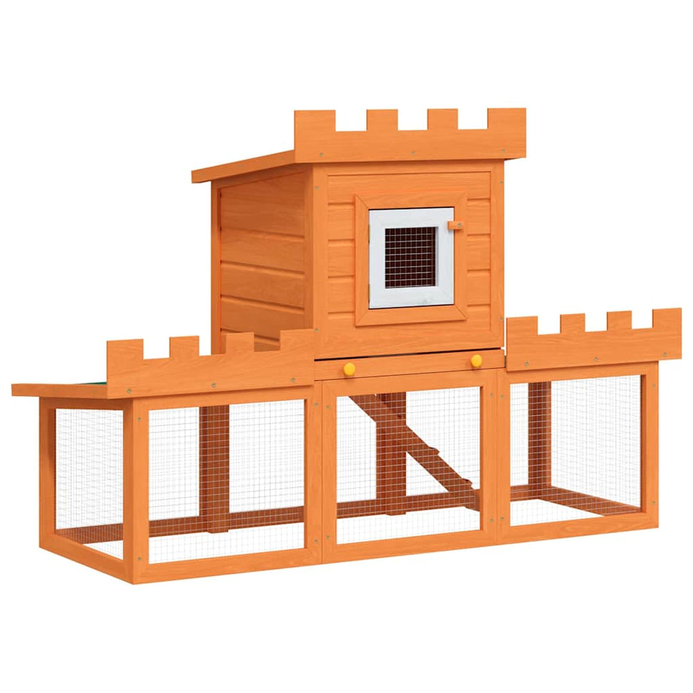 Large Rabbit Hutch Small Animal Cage Single House