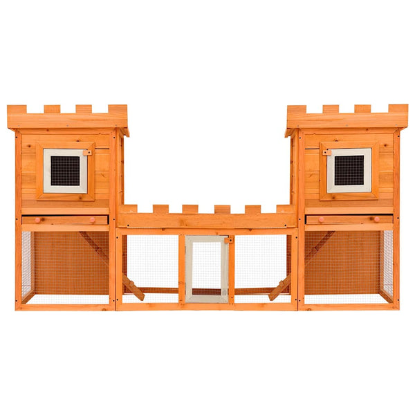 Large Rabbit Hutch Small Animal Cage Duplex