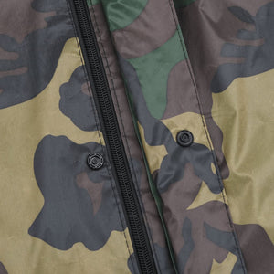 Men's 2-Piece Camouflage Rain Suit with Hood, Size XL
