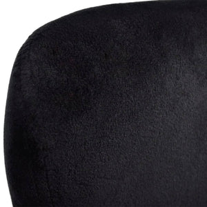 vidaXL Egg-Shaped Chair Black
