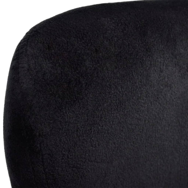 vidaXL Egg-Shaped Chair Black