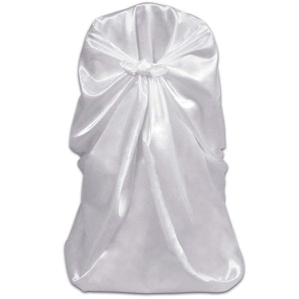 6 x Chair Cover for Wedding Banquet White