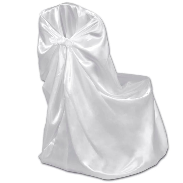 6 x Chair Cover for Wedding Banquet White
