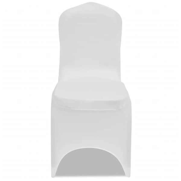 6 x Chair Cover Stretch Cover White