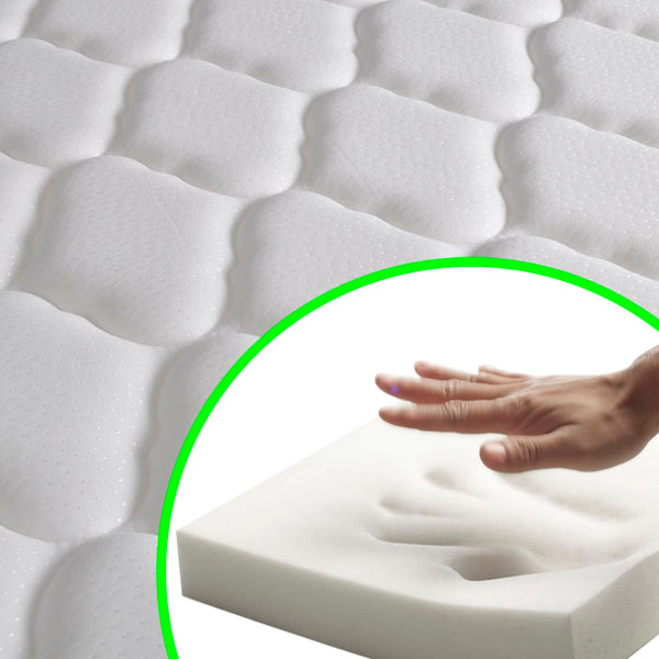 vidaXL Memory Foam Mattress 200×120×17 cm Soft