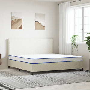 vidaXL Memory Foam Mattress Cold Foam Mattress 200 x 180 x 17 cm Soft