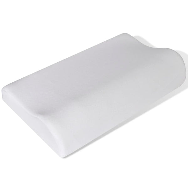 2 x Orthopedic Memory Foam Pillow Sleep Pillow Head Pillow