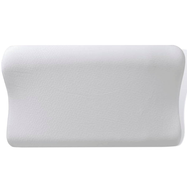 2 x Orthopedic Memory Foam Pillow Sleep Pillow Head Pillow