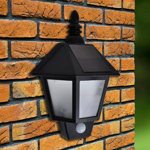 vidaXL Solar Wall Lights with Motion Sensor 2 pcs.