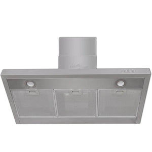 vidaXL Integrated Extractor Hood Stainless Steel 900 mm