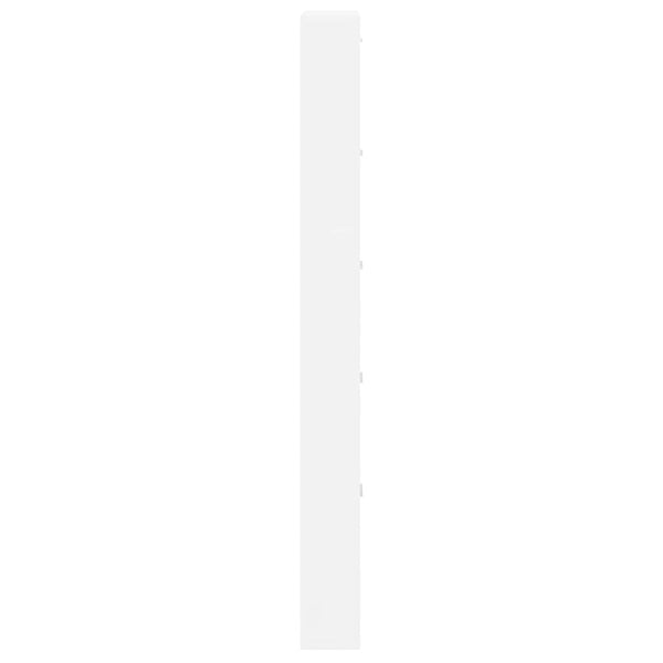vidaXL Shoe Cabinet with 5 Tipping Drawers White Wood