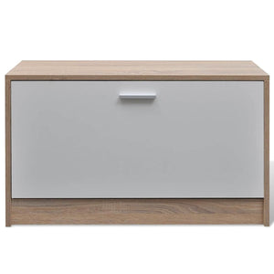 Hallway Wardrobe 3-in-1 Shoe Cabinet Shoe Tipping Cabinet Mirror