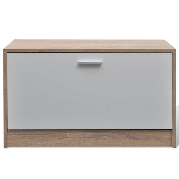 Hallway Wardrobe 3-in-1 Shoe Cabinet Shoe Tipping Cabinet Mirror