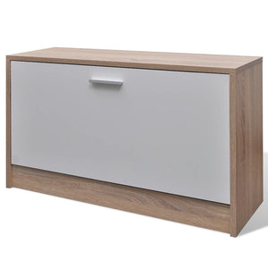 Hallway Wardrobe 3-in-1 Shoe Cabinet Shoe Tipping Cabinet Mirror