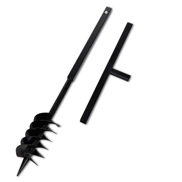 Earth auger with handle 120 mm extension tube 5 m
