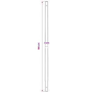 Earth auger with handle 150 mm extension tube 9 m