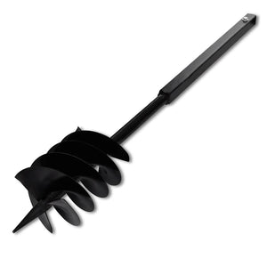 Earth auger with handle 180 mm extension pipe 9 m
