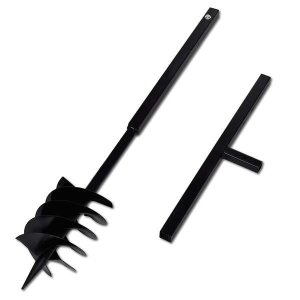 Earth auger with handle 180 mm extension tube 13 m