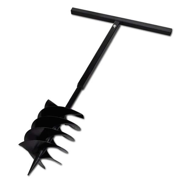 Earth auger with handle 200 mm extension pipe 5 m
