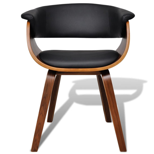 vidaXL Dining Chairs 4 pcs. Bentwood and Faux Leather