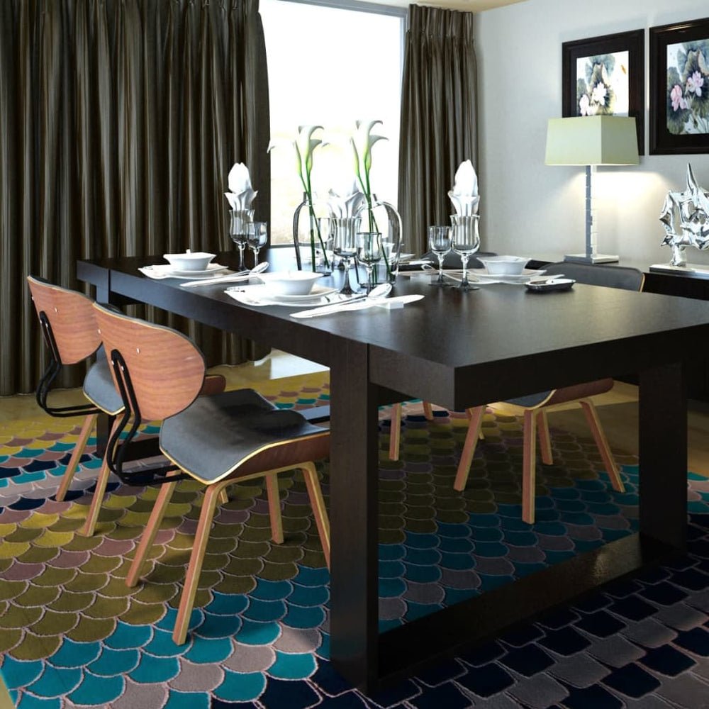 vidaXL Dining Chairs 4 pcs. Bentwood and Faux Leather