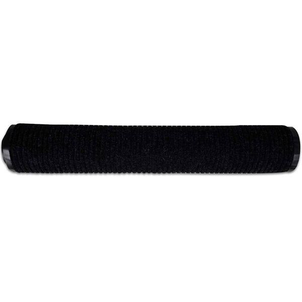 vidaXL Door Mat Black 90 x 60 cm PVC