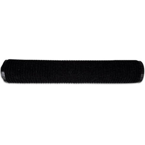 vidaXL Door Mat Black 90 x 120 cm PVC