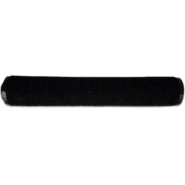 vidaXL Door Mat Black 90 x 120 cm PVC