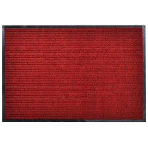 vidaXL Door Mat Red 90 x 150 cm PVC
