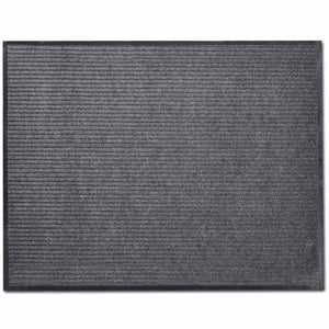vidaXL Door Mat Grey 90 x 60 cm PVC