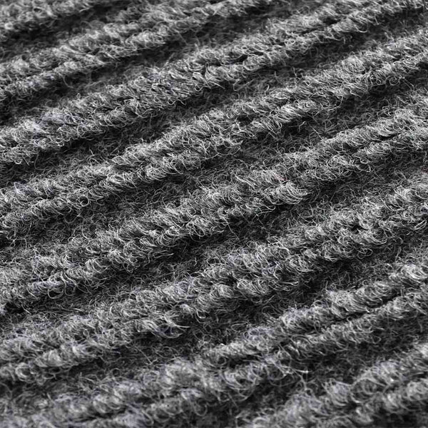 vidaXL Door Mat Grey 90 x 60 cm PVC