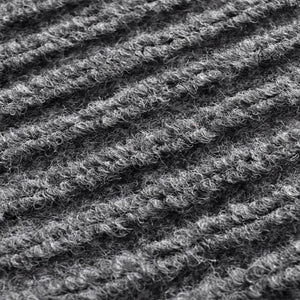 vidaXL Door Mat Grey 90 x 150 cm PVC
