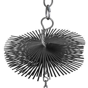 Round chimney cleaning brush diameter 25 cm