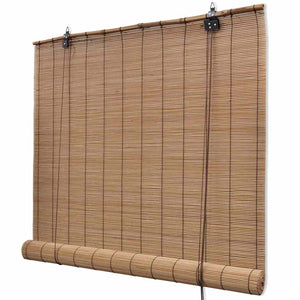 Bamboo Blind Brown 100x160 cm
