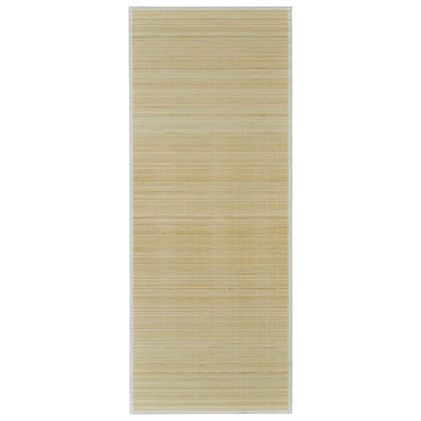 Carpet Bamboo Natural Rectangular 80x200 cm