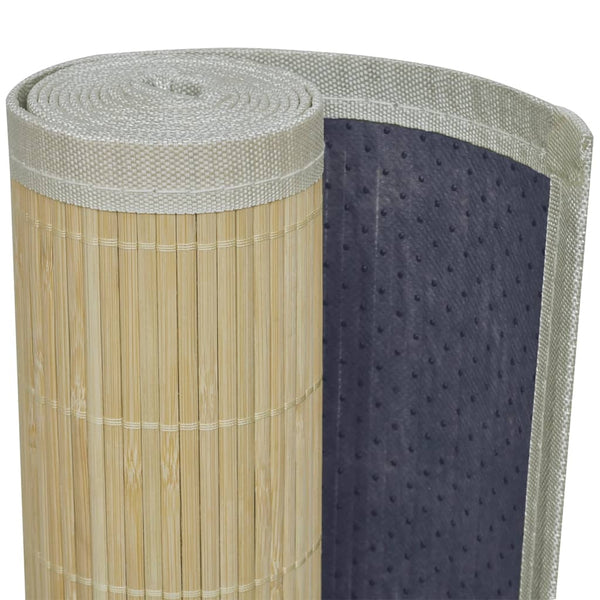 Carpet Bamboo Natural Rectangular 120x180 cm