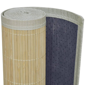 Carpet Bamboo Natural Rectangular 120x180 cm