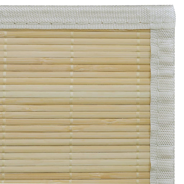 Carpet Bamboo Natural Rectangular 120x180 cm